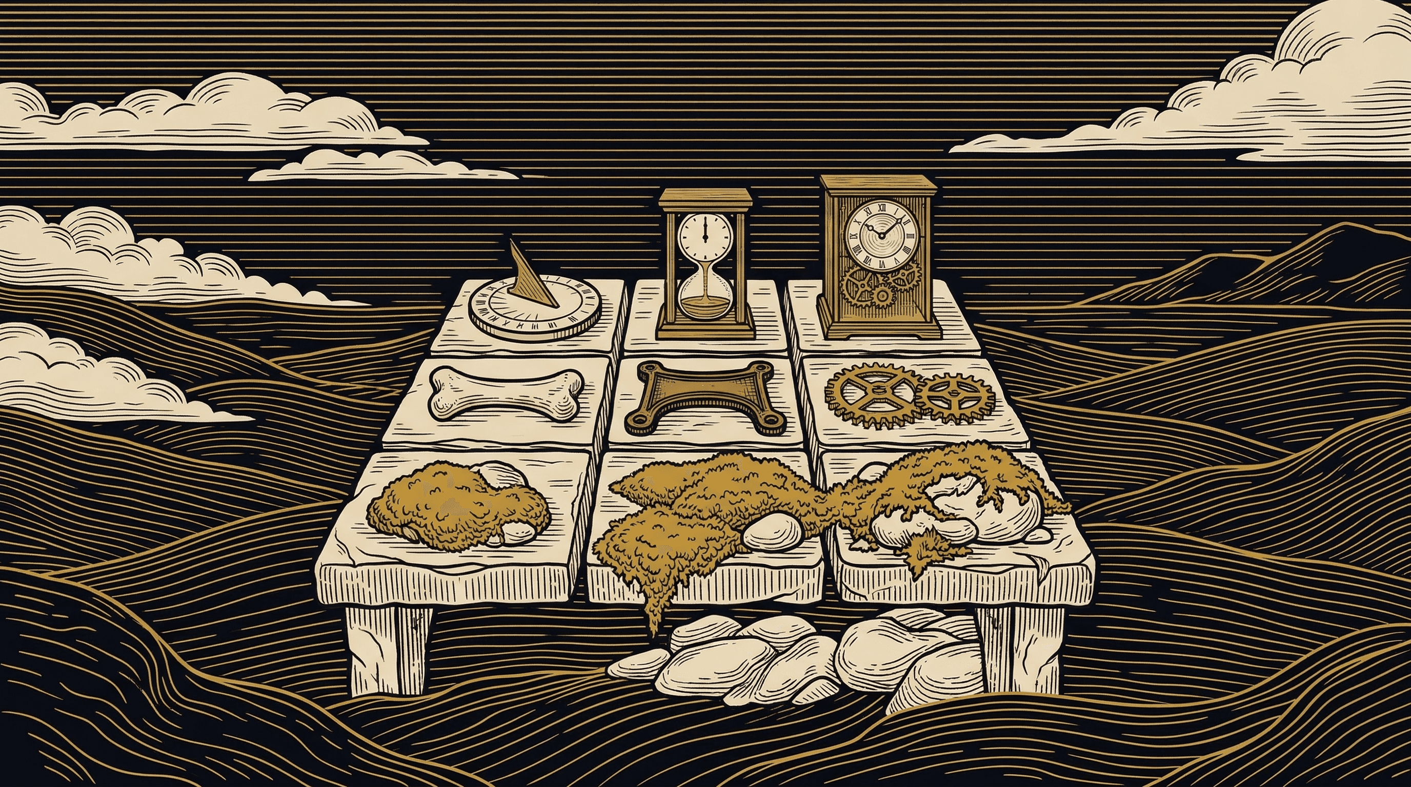 The Nine-Cell Architecture of Civilizational Response