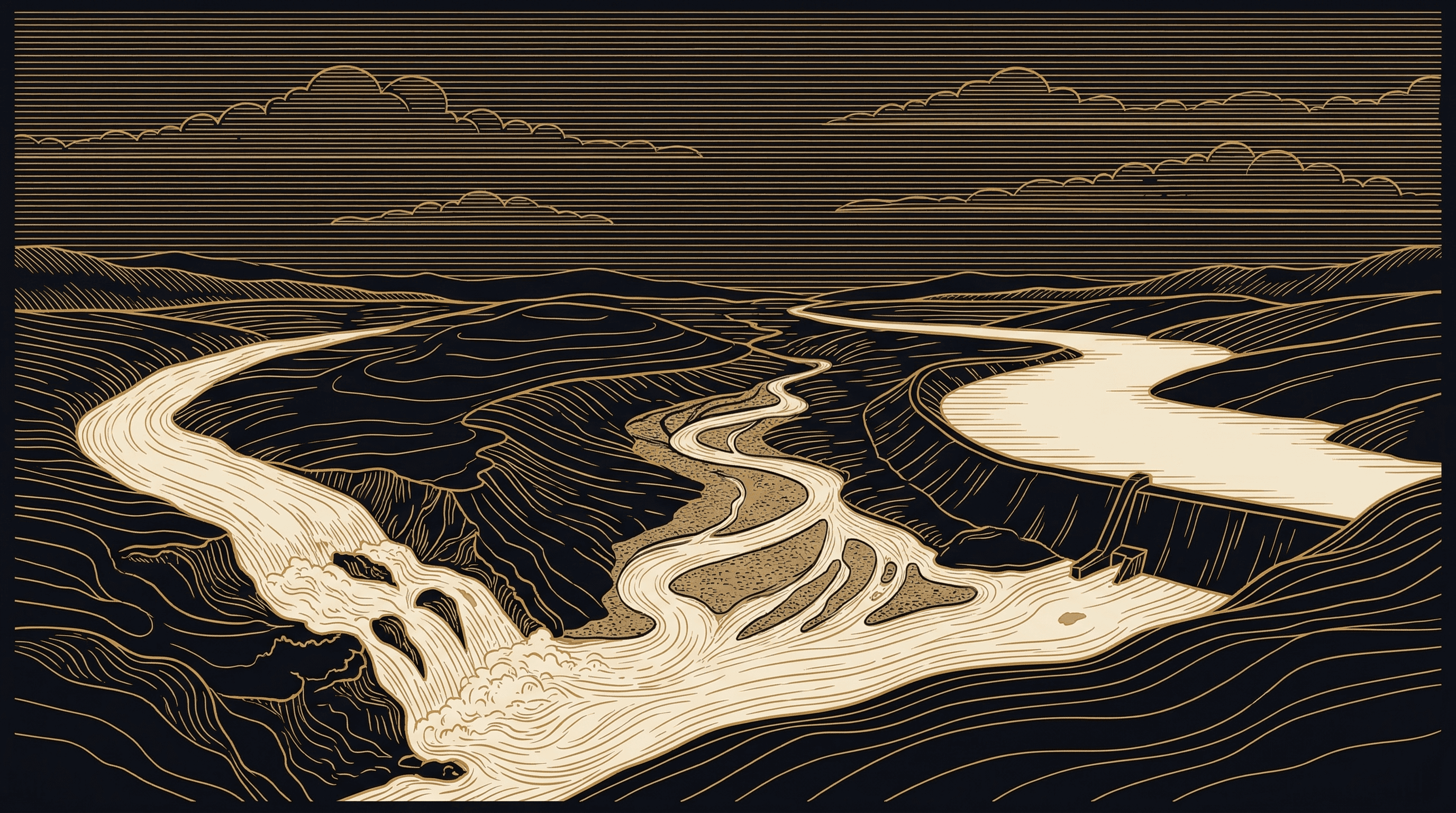 The Dystopia-Catastrophe Bind: Toward a Third Attractor